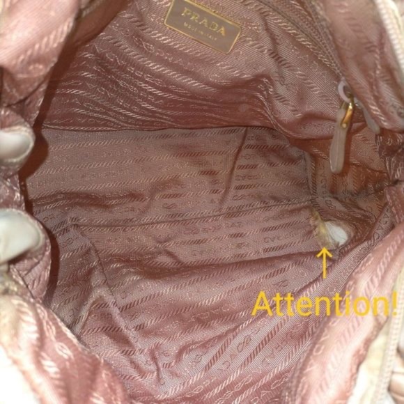 Prada Pink Nylon Handbag*** - Picture 3 of 9